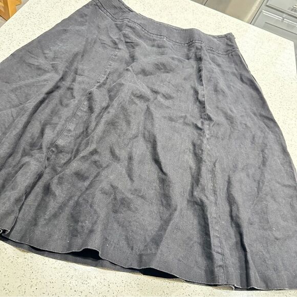 Vintage Talbots Linen A-Line Skirt Plus Size 18w - Picture 6 of 8